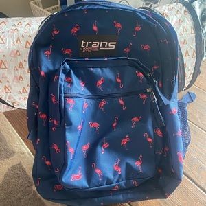 Jansport backpack flamingo print